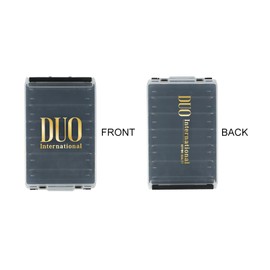 Duo Reversible 120 White DUO Reversible Lure Case, Pearl Black/Gold Foil, Size 120, 200x126x36mm