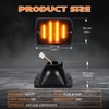 AreLokpri Amber Front Turn Signal Lights Compatible for 1987-1995 Wrangler