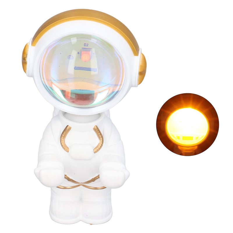 USB Astronaut Sunset Projector Atmosphere Lamp 360° Adjustable Head for