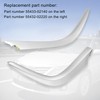 Left & Right Lower Center Dashboard Trim Strip Cover Strip