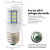 2Pack 5304511738 LED Light Bulb Refrigerator KEI D34L, KEID34L, 3418L,