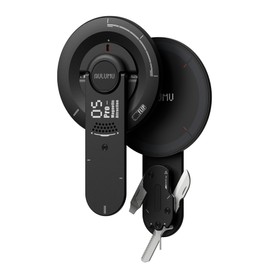 Aulumu G05 Pro - Soporte magnético para teléfono con multiherramienta EDC, ajuste de ángulo de rotación, ultraligero y ultrafino, con destornillador, 