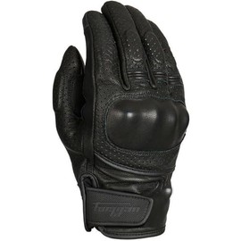 Furygan LR Jet D3O Vented Perforated Motorcycle Gloves (Black, L)