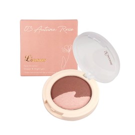 Rinue Face Bi-Color 03 Autumn Rose (0.08 oz (2.2 g + 1 g)
