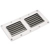 Amarine-made 2 Pack of Stainless Steel Stamped Louvered Vent -