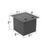 Elite Core | Recessed Floor Box | Customizable Plate