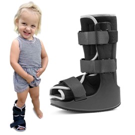 MARS WELLNESS Pediatric Walking Boot For Kids - Sprained Ankle Pediatric Ankle Brace - Kids Walking Boot - XL - Fits Children Ages 6.5-8 Years Old