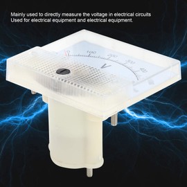 DC 0~500V Pointer Voltmeter Panel Voltmeter Analog Multimeter Tester for Voltage Meters