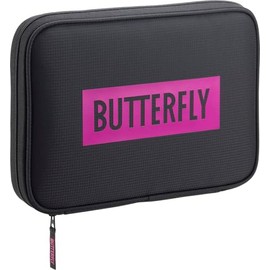Butterfly 63400 Table Tennis Racket Case, YT Case, Holds 2 Rackets, Rosée