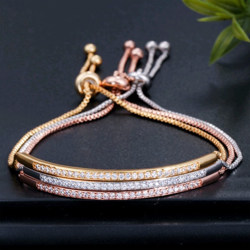 Butterfly Bracelet for Women Shinny Crystal Butterfly Bracelet Sparkly Cubic