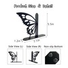 Butterfly Metal Bookends Cute Butterfly Book Ends for Shelves Bookshelf
