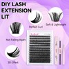 Fadlash Eyelash Cluster DIY 0.07D 8-16 mm 60D Eyelash Extensions