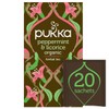 Pukka Peppermint & Liquorice Organic Herbal Tea 20 Sachets 30g