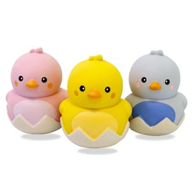 GOSUNY TOYS Squeaky Duck Dog Toy, Latex Squeaky Dog Toys, Duck Dog Toys for Small Dogs (3 Pack)