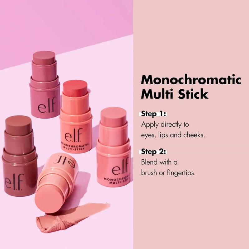 Elf Monochromatic Blush/labial Ojos, Mejillas Y Labios Tono Del Maquillaje