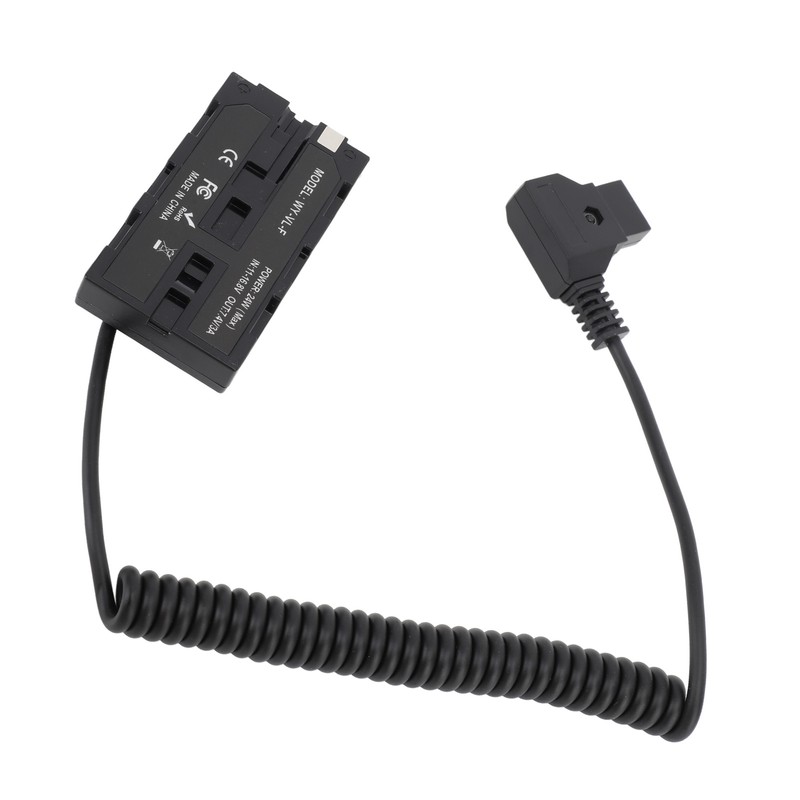 D Tap to NP F550 Dummy Battery 37‑100cm Cable High