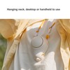 Hanging Neck Fan Duck Shape Small Fan USB Charging Necklace