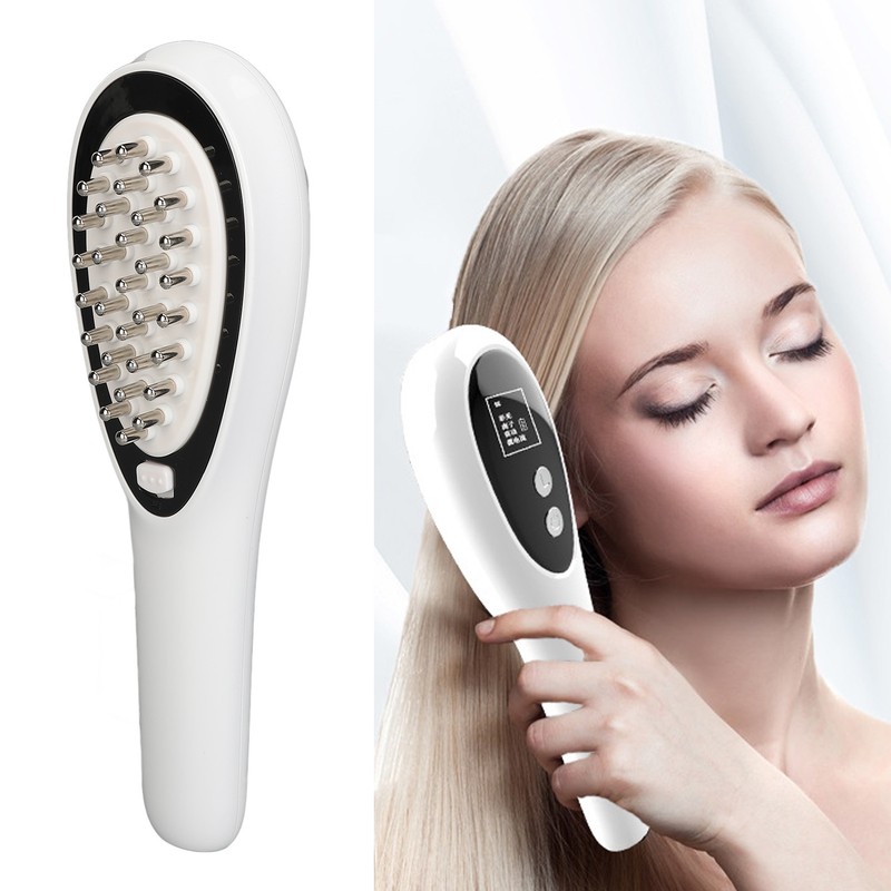 Hair Applicator Massager Far Infrared Microcurrent Promote Hair Growth Scalp