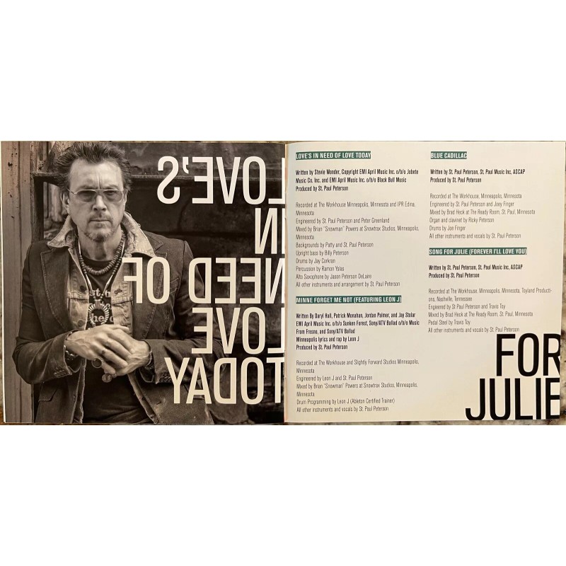 St. Paul Peterson Autographed "Break On Free" CD -