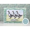 CRAFT CONSORTIUM LTD CCSTMP028 Farm Meadow Stamp Grey