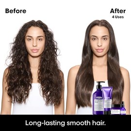 LOral Professionnel Keratin Alpha Sleek Mascarilla Profesional  Para 2 semanas de control de frizz y suavidad  250ml                                  