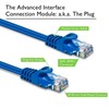 GearIT Paquete de 10 Cable Cat6 0,30 Metro Cable Cat