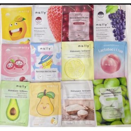 Lote 100 Mascarillas Faciales Surtidas                                                                                                                