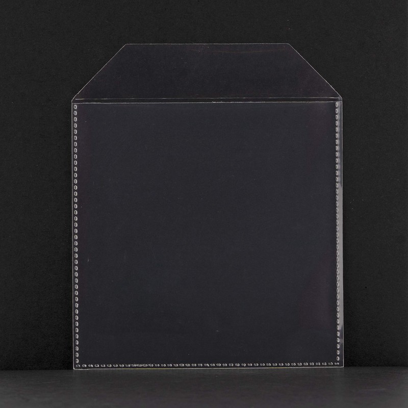 Premium 100 Micron CD Sleeve With Flap DragonTrading® (50 Pack)