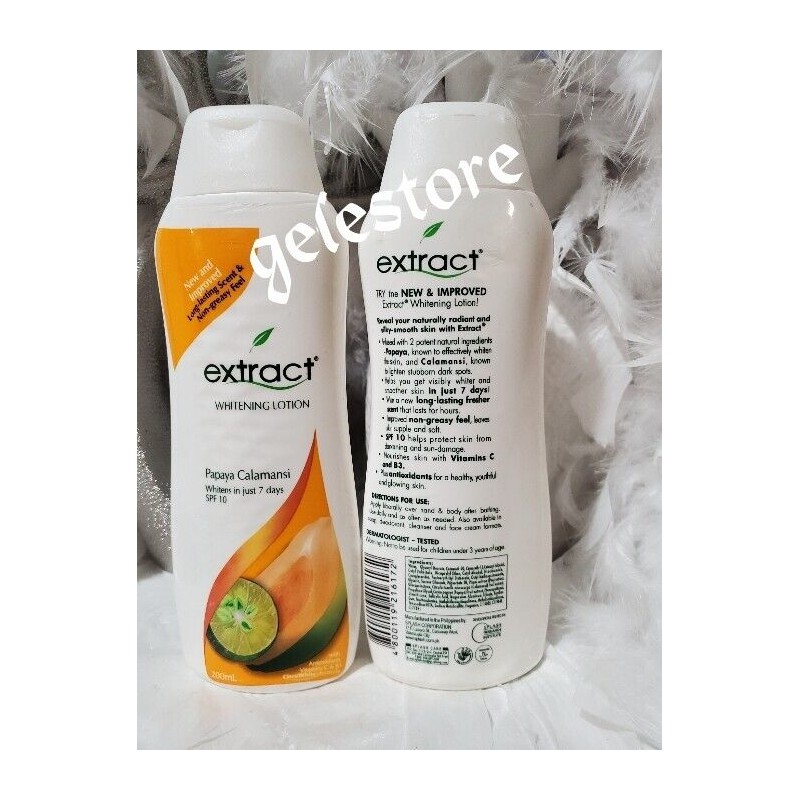 SPLASH Extract lotion x 1 & Nigerian extract soap with