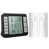 ORIA Refrigerator Thermometer, Wireless Digital Freezer Thermometer with 2 Wireless