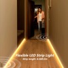 WOBANE Rechargeable Motion Sensor Strip Light, LED Closet Lights,Upgraded Battery