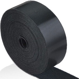 Magic Cable Ties Binding Tape, 2.8 x 1.2 inches (7 x 30 mm), Heat Resistant Tape Strong, Organize Wiring for PC Cable/TV Power Cords, Magic Band, Binding Belt, Freely Cut, Storage Tape, Velcro Tie, Reusable