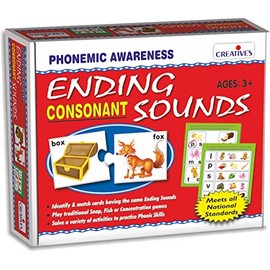Creative Educational Creative Games Ending Consonant Sounds