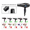 WAJIAYON Universal Collapsible Hair Dryer Diffuser Attachment-Foldable Portable Travel and