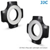 JJC 60PCS LED Bubbles Dimmable Macro LED Ring Light fits