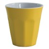 Serroni Café Two-Tone Melamine Cup, 260 ml, Yellow