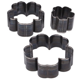 Leather Punching Die, Alloy Steel Flower Shaped Leather Cutter for Handmade