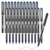 Shuttle Art RollerBall Pens, 25 Pack Blue Fine Point Roller