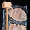HIC Kitchen Wooden Meat Tenderizer Mallet Marinating Prep Tool, Double