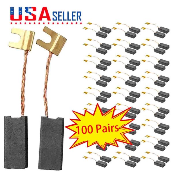 Does Not Apply 100 Pairs Carbon Brushes For Bosch 1607014126
