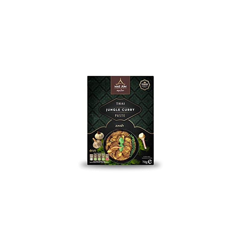 Traditional Thai Jungle Curry Paste (1 x 70g) by Mae