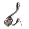 EAI Cast Iron Triple Coat Hook 1883 Antique Coat and