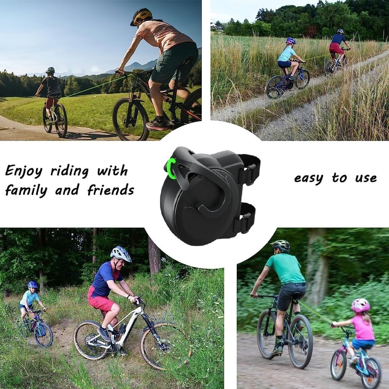 Liyquint Bike Towing System Rope for Parent Kid Towing Strap,Outdoor