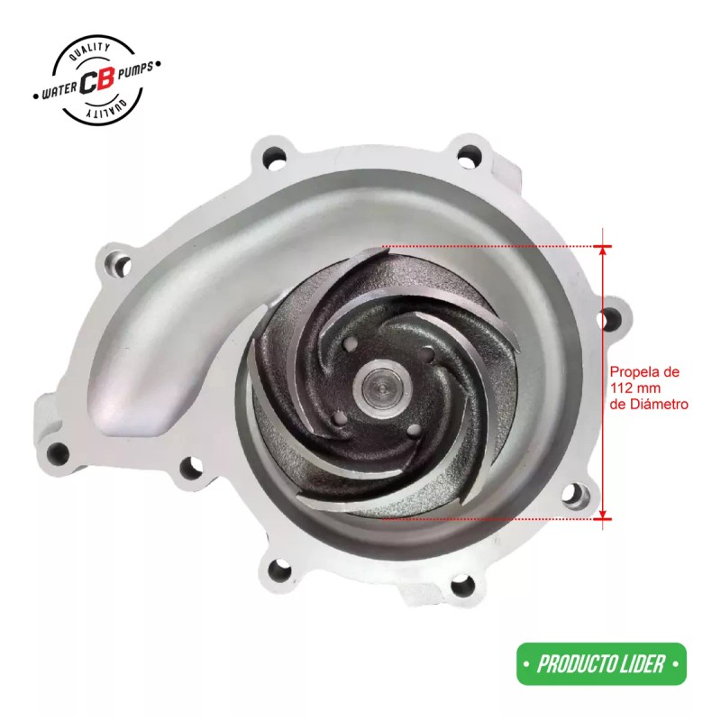 CB Bomba De Agua Escania 96-10 (diametro 112mm Propela)