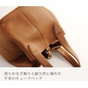 Sankyo Shokai Women's Leather Genuine Leather Cube Bag Mini Bag,
