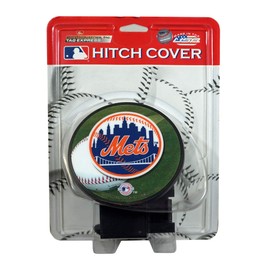 New York Mets Baseball Heavy Duty ABS Plastic Trailer Hitch Cover - no Hitch pin Required