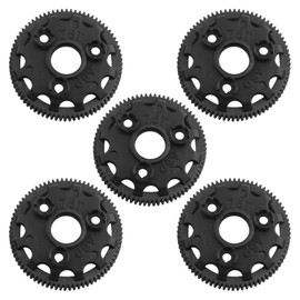 kingsea RC Spur Gear 48P 76T Nylon Spur Gear Compatible with Traxxas 1/10 Slash 2wd Bandit Rustler Stampede RC Car, 5 Pack