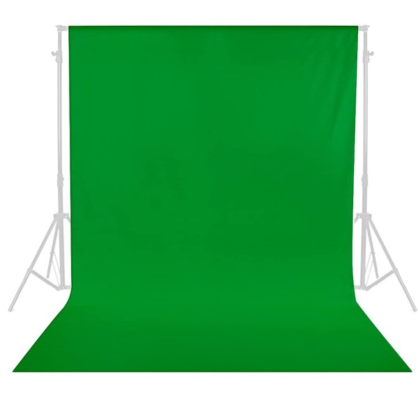 SJOLOON 6x9FT Green Screen Backdrop Collapsible Backdrop Muslin Backdrop for