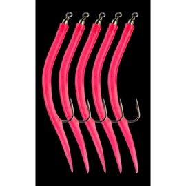 Dega Gummi-Makk Classic Colour Pink Hook Size 10/0