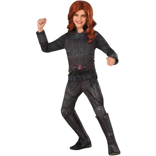 Rubie's Costume Captain America: Civil War Black Widow Deluxe Child Costume, Medium